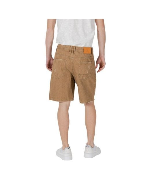 Gianni Lupo Natural Cotton Bermuda for men