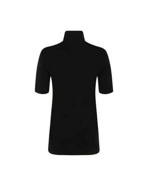 Wolford Black Cotton T