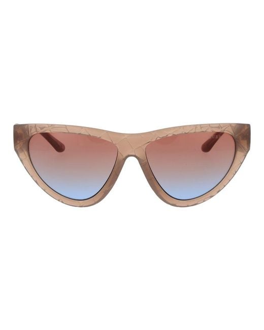 Guess Brown Plastic Sunglasses