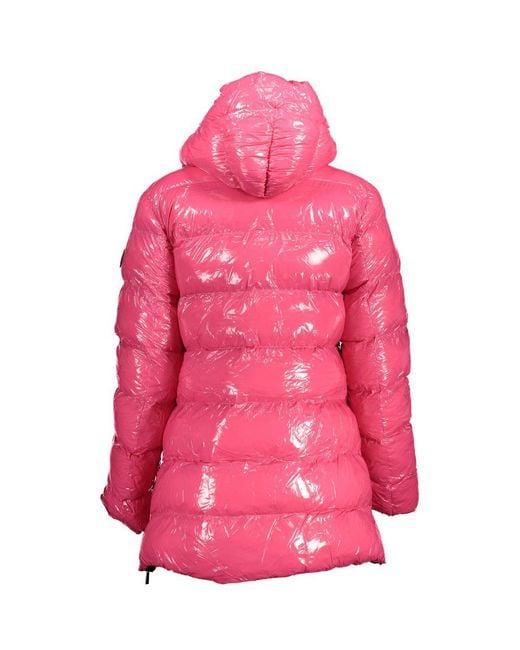 U.S. POLO ASSN. Pink Polyester Jacket