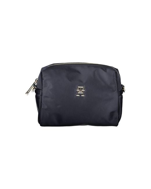 Tommy Hilfiger Blue Polyester Shoulder Bag