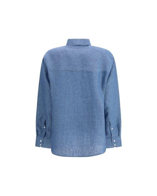 Rohe Blue Denim Shirt