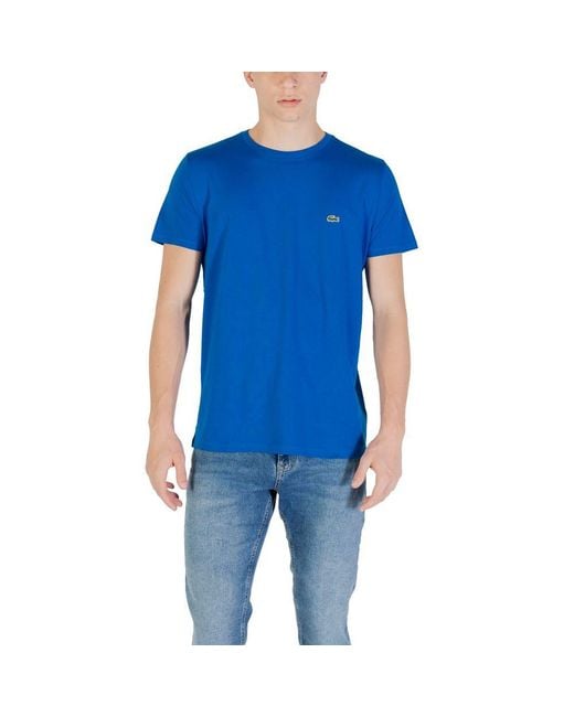 Lacoste Blue Cotton Clothing for men