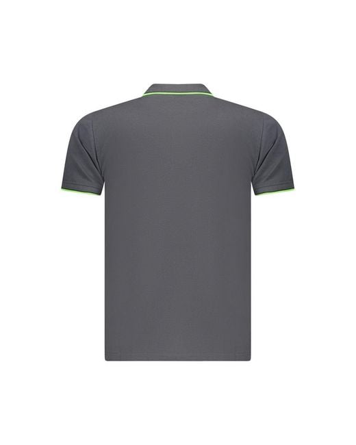 Norway 1963 Gray Cotton Polo Shirt for men