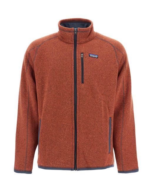 Patagonia Mens Better Sweater Zip in Pink for Men Lyst UK