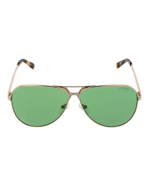 Guess Green Gold Men Sunglasses for men