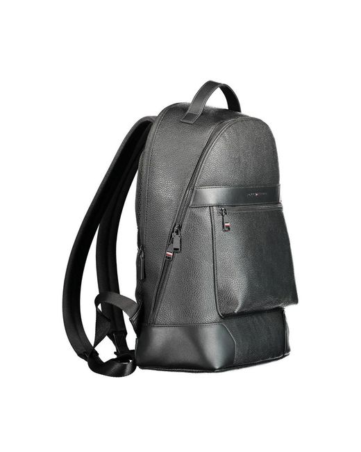 Tommy Hilfiger Black Chic Daily Backpack With Laptop Compartment for men