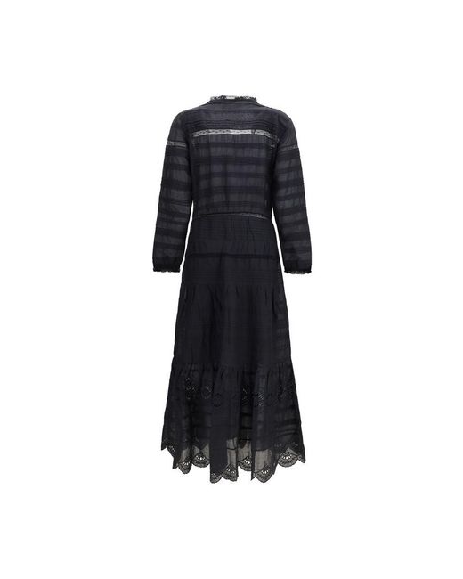 Isabel Marant Black Cotton Casual Dress