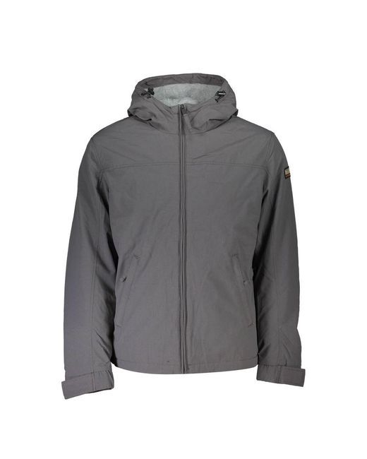 Napapijri Gray Polyamide Men Jacket for men