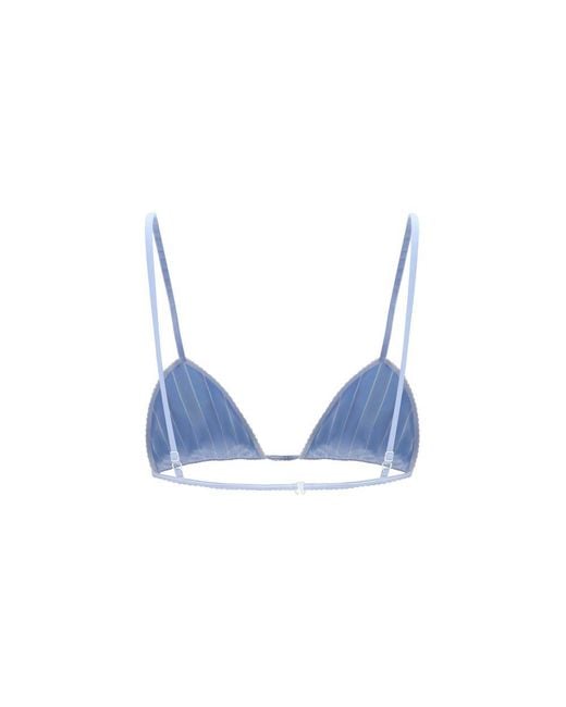 Dolce & Gabbana Blue Polyamide Bra