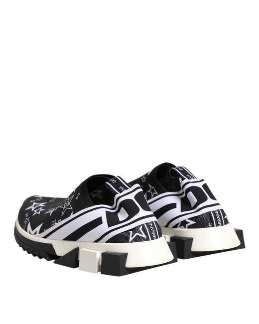 Dolce & Gabbana White Daymaster Sneakers Star Design for men