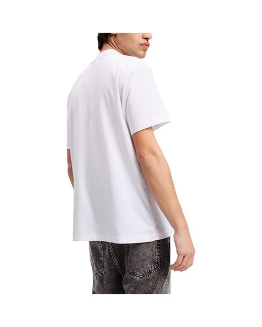 Karl Lagerfeld White Cotton T for men