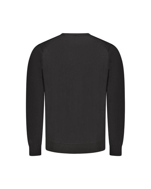 Guess Black Wool Men Sweater for men
