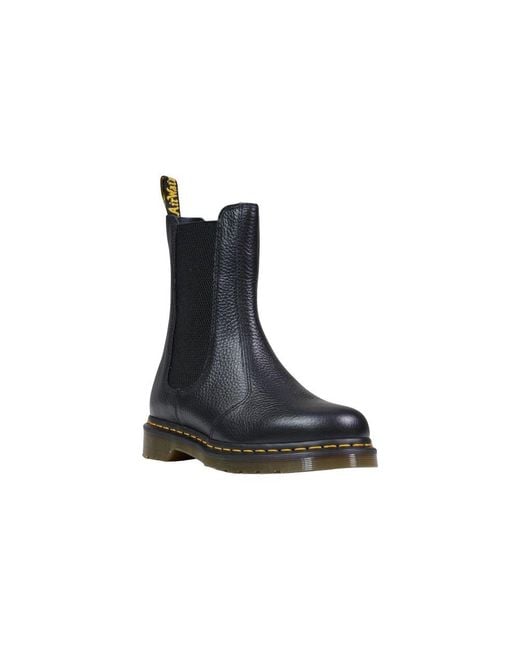 Dr. Martens Black Leather Ankle Boots