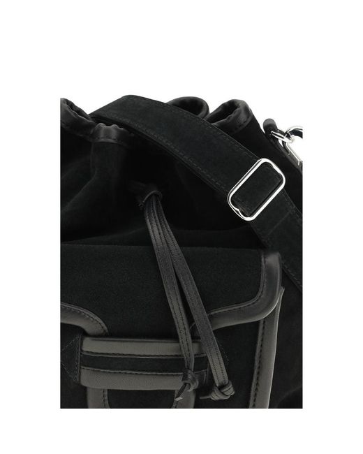 Pierre Hardy Black Calf Leather Bos Taurus Backet Bag