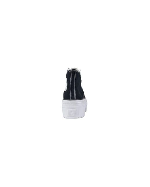 Converse Black Fabric Chunky Sneakers