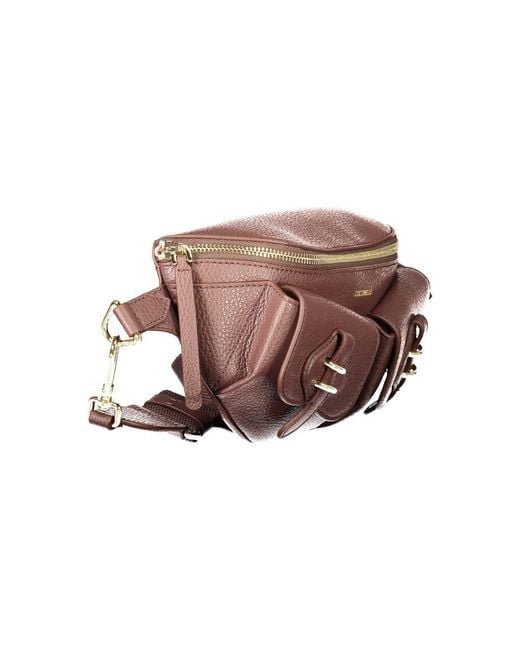 Coccinelle Brown Leather Handbag