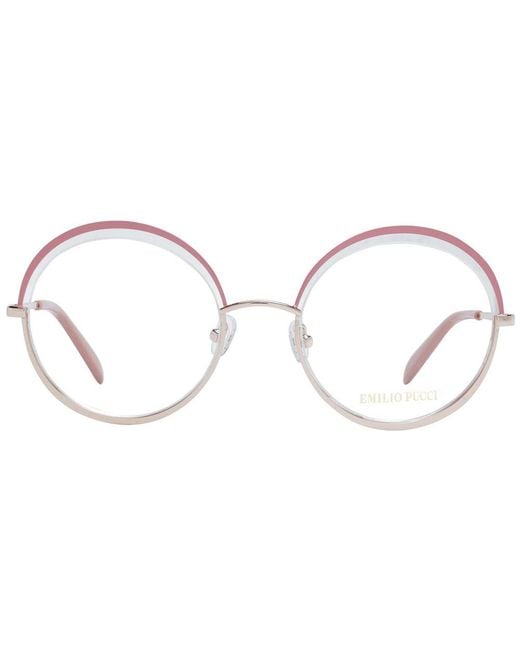 Emilio Pucci Metallic Optical Frames
