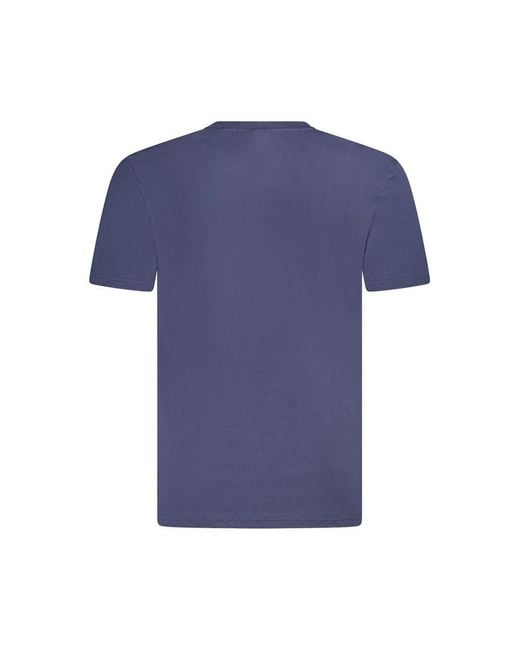 Fila Blue Classic Crew Neck Tee for men