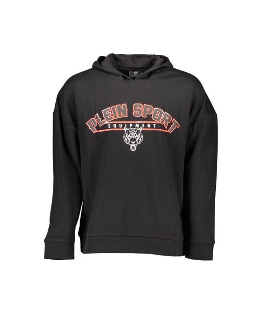 Philipp Plein Men's Black Cotton Sweater