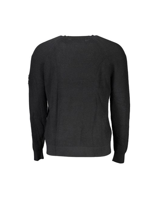 Calvin Klein Black Wool Sweater for men