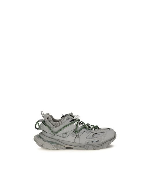 Balenciaga Gray Polyethylene Athletic Sneakers for men