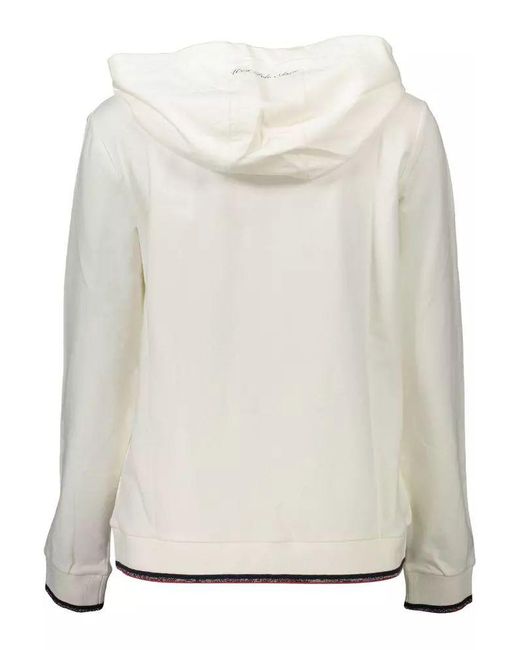 U.S. POLO ASSN. White Cotton Sweater