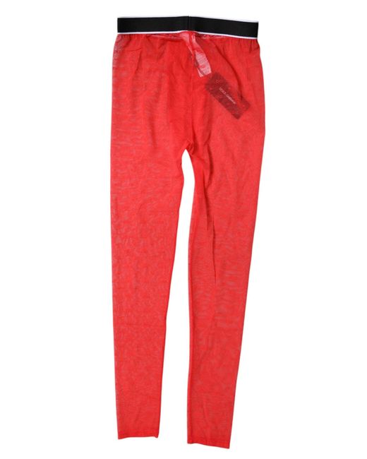 Dolce & Gabbana Red Underpants Boxer Briefs Lightweight