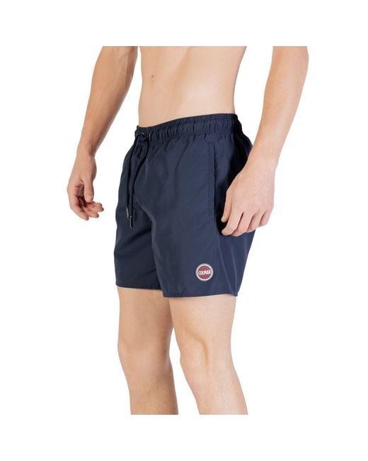 Colmar Blue Polyester Swim Short for men