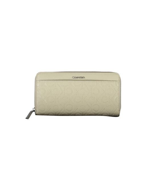 Calvin Klein Natural Polyethylene Wallet