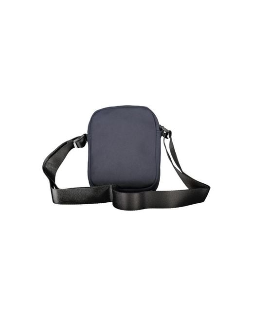 Tommy Hilfiger Blue Recycled Polyester Men Shoulder Bag for men