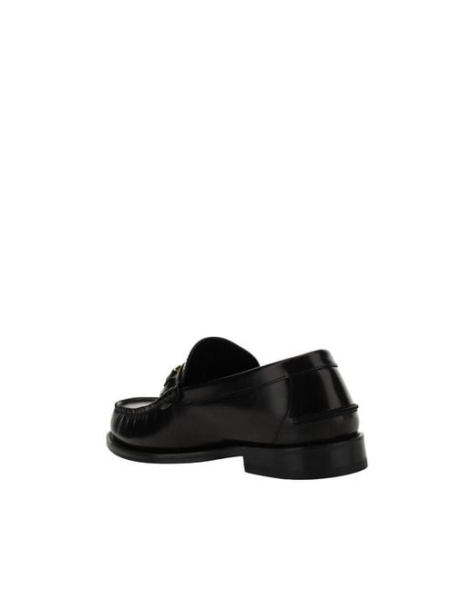 Versace Black Loafers for men