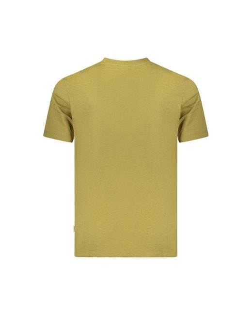 Pepe Jeans Green Cotton T-Shirt for men