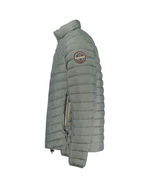 Napapijri Gray Polyamide Jacket for men