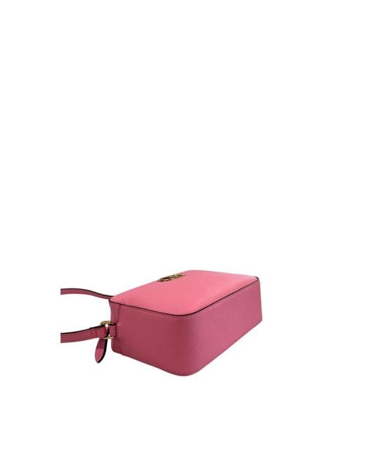 Twinset Pink Pu Crossbody Bag