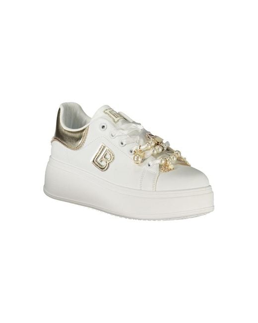 Laura Biagiotti White Polyester Sneaker