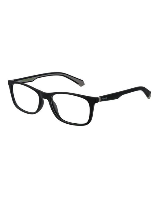 Polaroid Black Polyamide Glasses (frames) for men