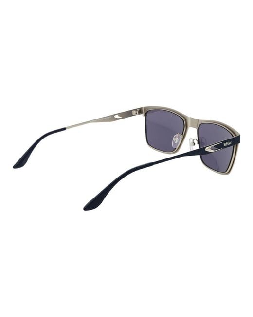 BMW Purple Blue Metal Sunglasses for men