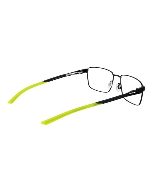 Nike Yellow Black Metal Glasses (frames) for men