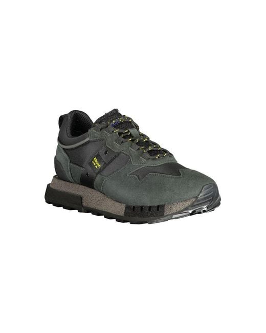 Blauer Black Polyester Sneaker for men