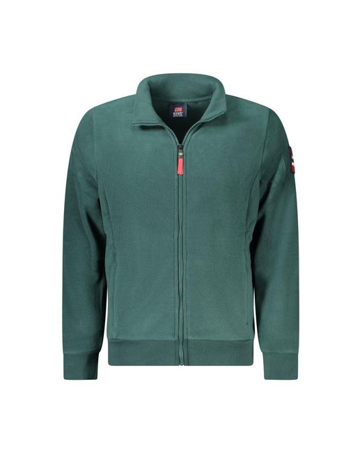 Norway 1963 Green Polyester Sweater for men