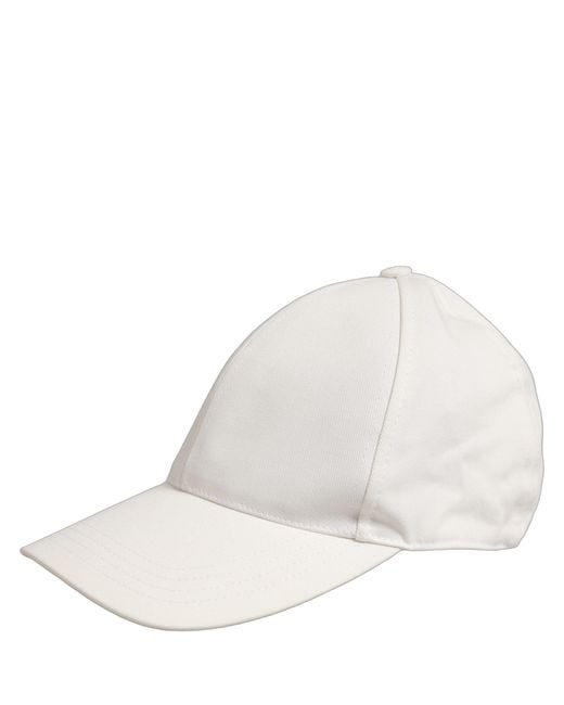 Dolce & Gabbana Multicolor Men White Cotton Baseball Capello 6 Panels Hat for men