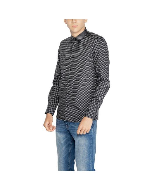 Antony Morato Gray Cotton Shirt for men