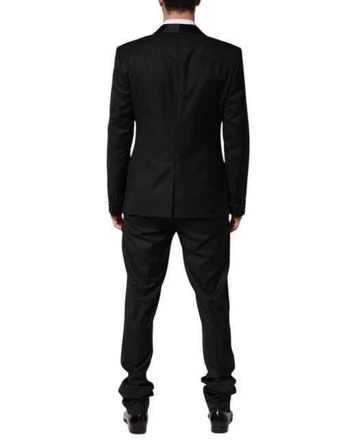 Dolce & Gabbana Black Single Breasted Suits for men