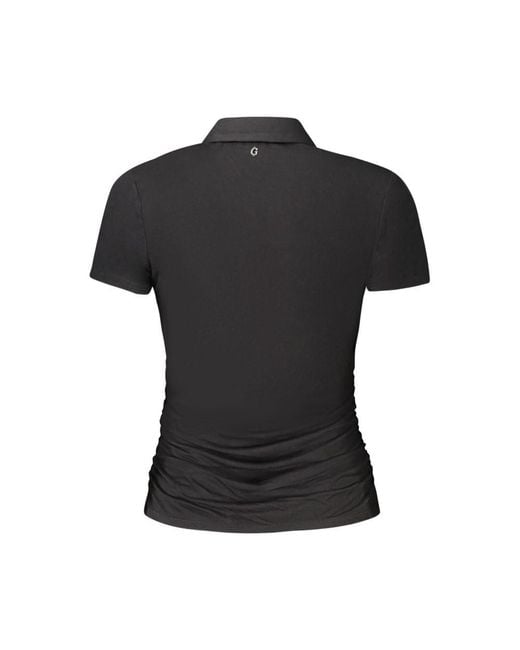 Guess Black Viscose Top