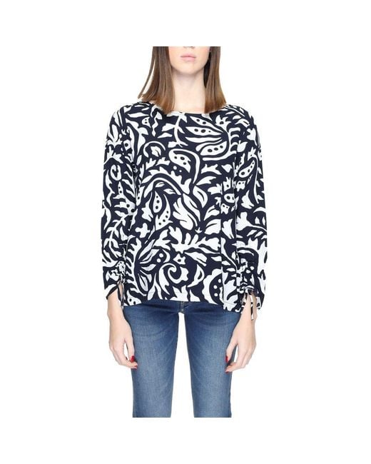 Street One Blue Viscose Shirt