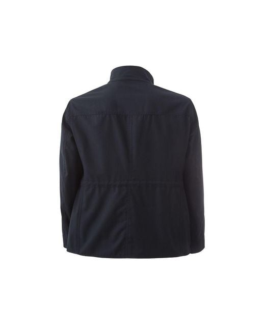 Lardini Blue Wool Jacket for men