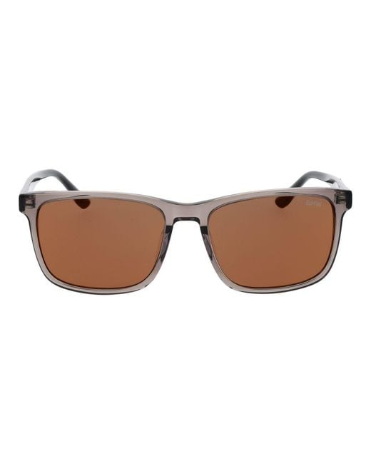 BMW Brown Plastic Sunglasses for men