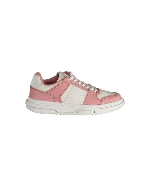 Tommy Hilfiger Pink Rosa Poliuretano Donna Sneaker