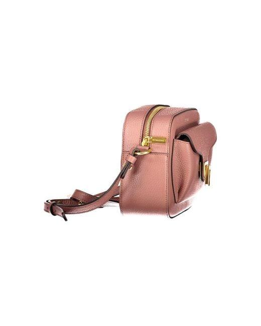 Coccinelle Pink Leather Handbag